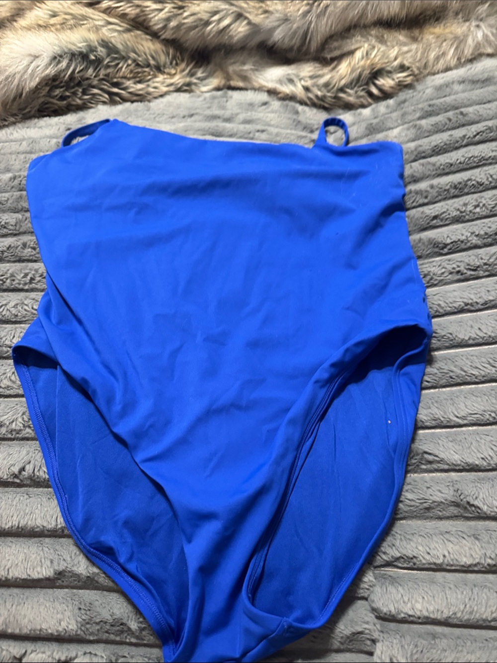 Athleta Royal Blue One-Piece Swimsuit